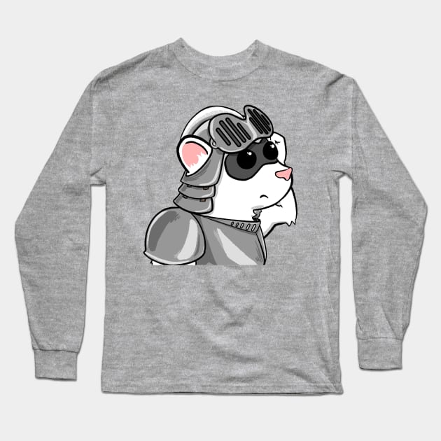 Armored Ferret Long Sleeve T-Shirt by Skillful Ferret